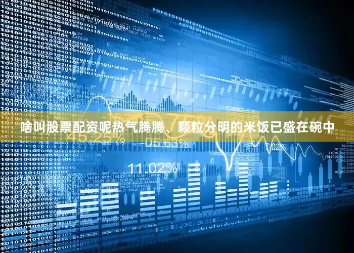 啥叫股票配资呢热气腾腾、颗粒分明的米饭已盛在碗中